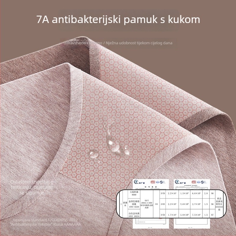Trudničke gaćice od pamuka, visoki struk, kontrola trbuha, oblikovanje tijela, podstava od pamuka