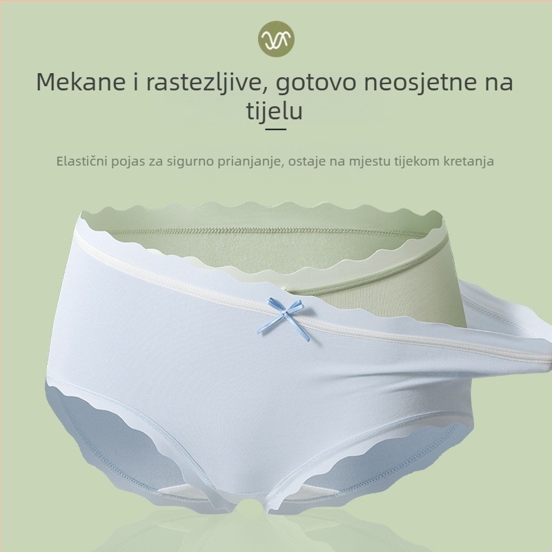 Japanski stil pamukaste žene gaćice, antibakterijske, prozračne, udobne, srednji pojas, plus veličina