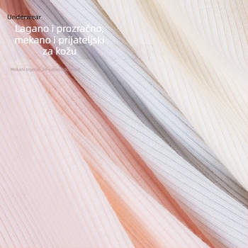 Djevojčice pamuk antibakterijske gaćice sa srednjim pojasom, prozračne, 95–100% pamuka, podstava u preponama 50–70% pamuka