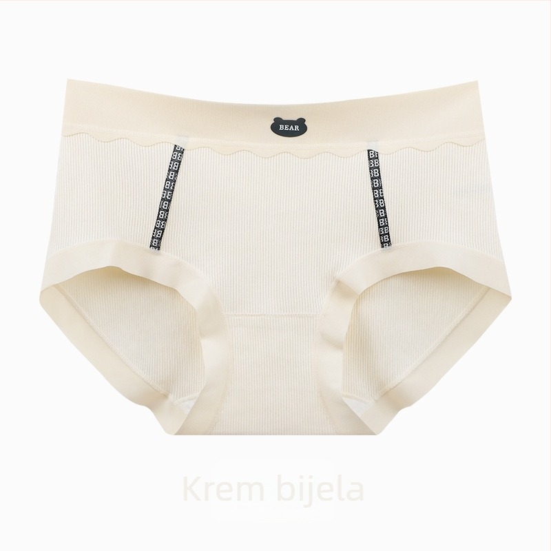 Djevojčice pamuk antibakterijske gaćice sa srednjim pojasom, prozračne, 95–100% pamuka, podstava u preponama 50–70% pamuka