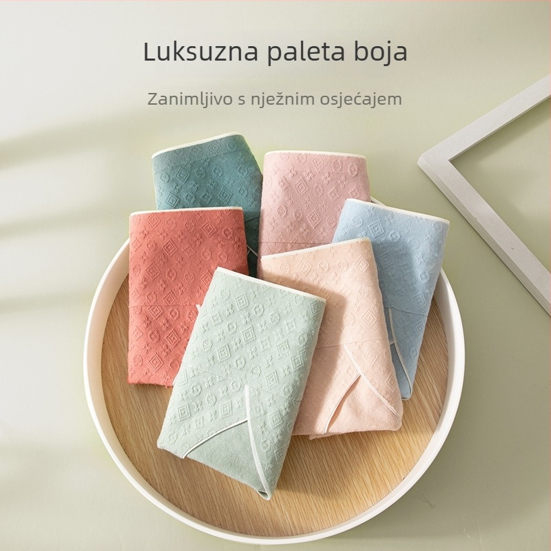 Gaćice za žene visokog struka od pamuka, 95–100% pamuk, podstava 100% pamuk, za sve sezone