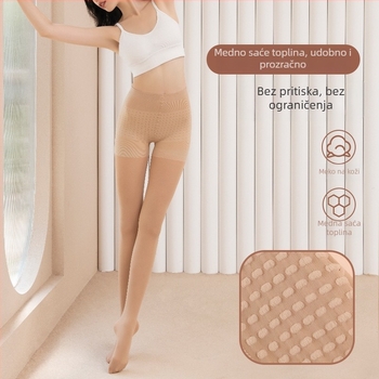 Najlon tajice za podizanje bokova i oblikovanje, jednofarbne