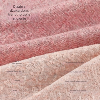 Ženske jacquard pamučne gaćice, bezšivne, srednji pojas, prozračne, pamuk podstava