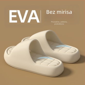 Papuče EVA s debelim potplatom, protuklizne, za unutarnju i vanjsku upotrebu, prozračne i lagane, EVA gornji dio i potplat, potplat injekcijski oblikovan, debljina potplata 0-3 cm