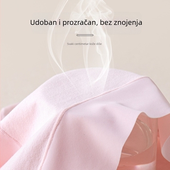 Ženske gaćice visokog struka od pamuka – antibakterijske, bez vidljivih linija, prozračne udobne, nježne prema koži