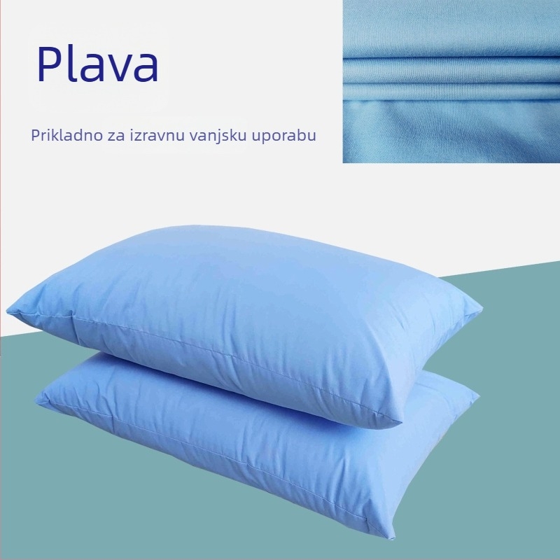 Vodootporna navlaka za jastuk s otpornošću na mrlje od sline i ulja, unutarnja zaštitna navlaka za jastuk, za kućnu i hotelsku upotrebu.
