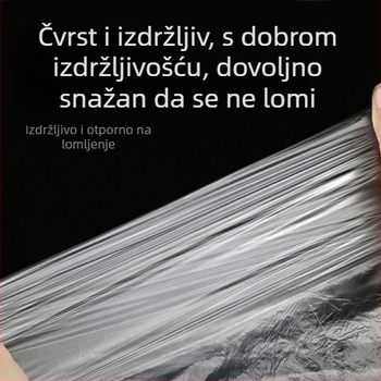 Jednokratna zaštitna navlaka za kauč od LDPE s elastičnim šnimom – potpuno pokrivanje kauča, kreveta i gornje postelje u domu