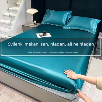 Ice Silk ljetni set posteljine, tri dijela, strojno pranje, poliester