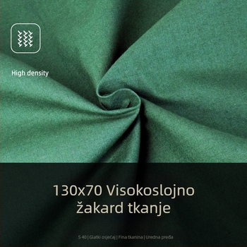 Navlaka za pokrivač, jednofarban uzorak, twill tkanina, reaktivno bojanje, 40s vlakna, 100% pamuk