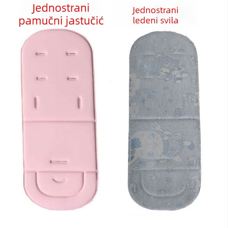 Jastučnica za sjedalo kolica - bambusova vlakna, za bebe i djecu, bambusov podložak