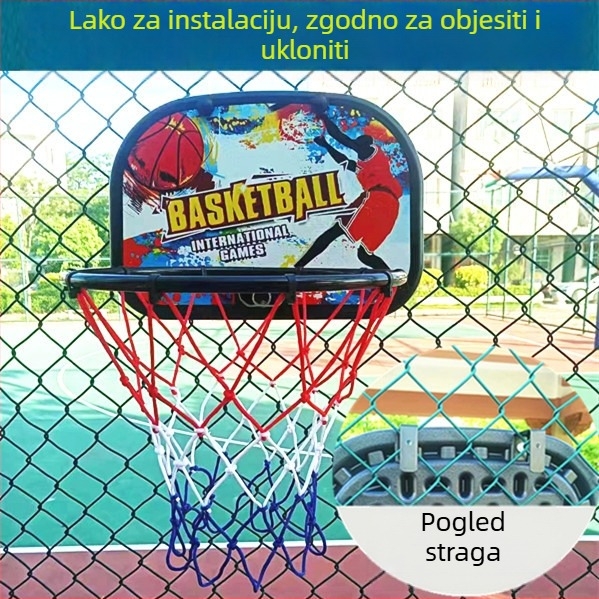 Okvir koša za košarku za trening – lijevna konstrukcija, 1,5 kg, pakiranje 48×37×6 cm, šifra 58880