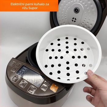 Parna rešetka za električni rižar Supor/Joyoung — 5 slojeva, plastična konstrukcija