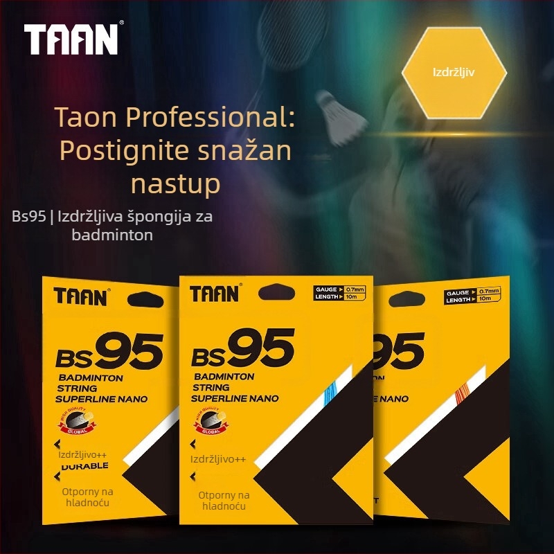 Struna za reket za badminton, najlon, brend Taan taian, porijeklo Kina