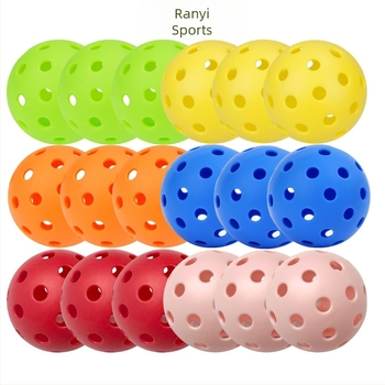 Burning Wings pickleball lopta, 40 rupa, TPE materijal, 26 g