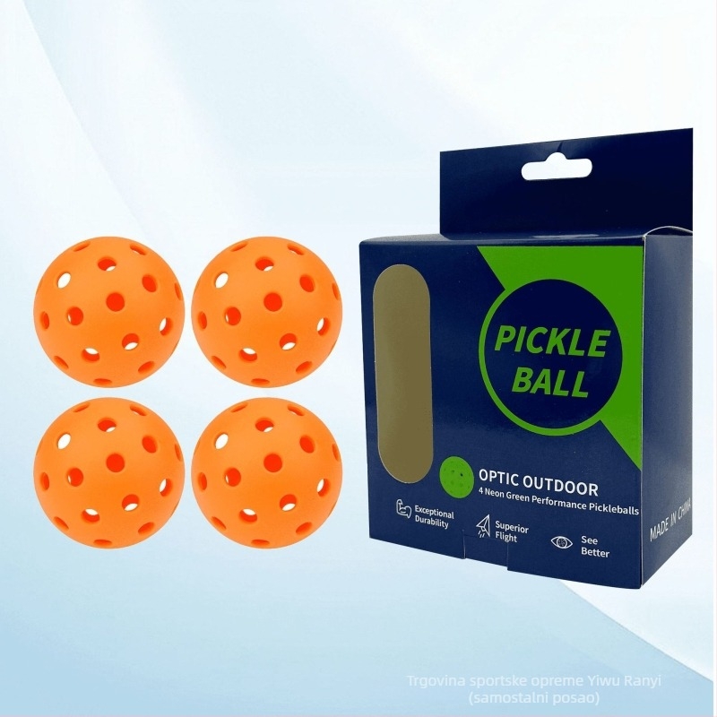 Burning Wings pickleball lopta, 40 rupa, TPE materijal, 26 g