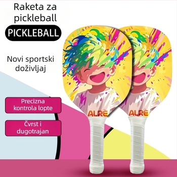 Drvena pickleball raketa, 160 g, idealna za početnike