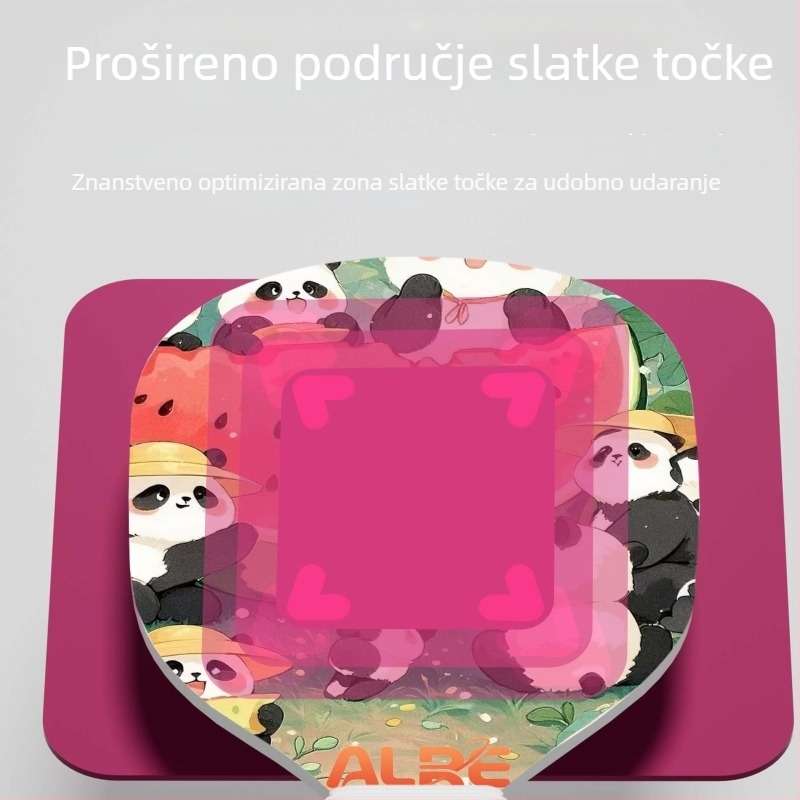 Drvena pickleball raketa, 160 g, idealna za početnike