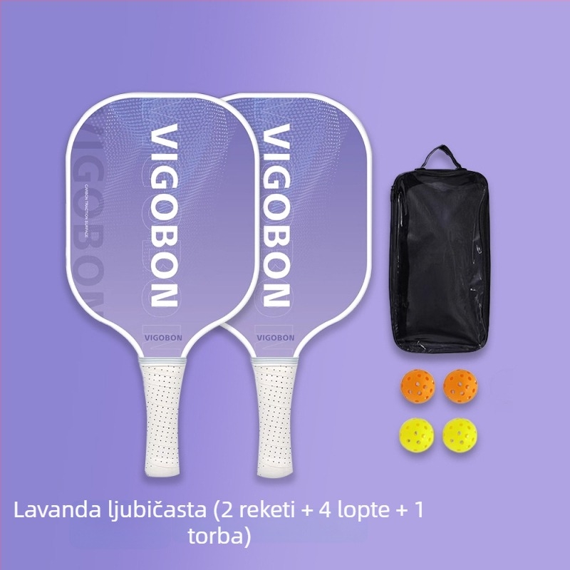 Pickleball reketa — Materijal: Fiberglass, Težina: 225 g, Marka: Burn cool front