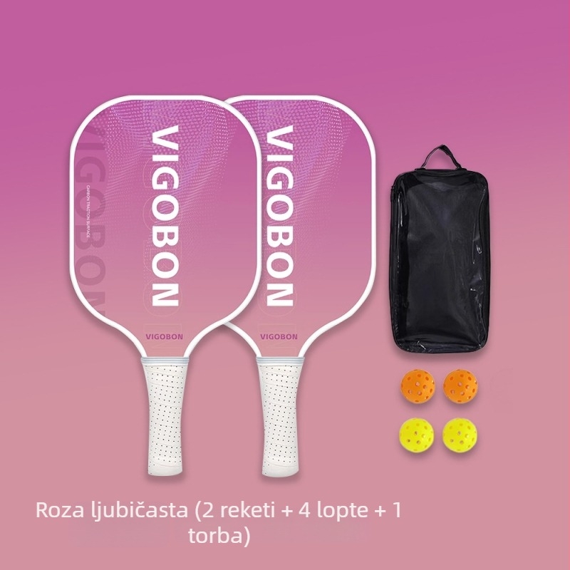 Pickleball reketa — Materijal: Fiberglass, Težina: 225 g, Marka: Burn cool front