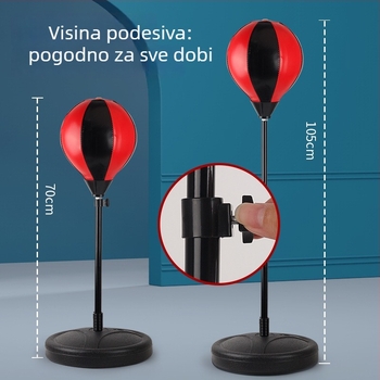 Dječji set za boksačke treninge s Speed Ball i vrećom od pijeska, materijal: platno, marka Shang Sile, za uzrast 7–14 godina, pakiranje: šarena kutija ili bijela kutija