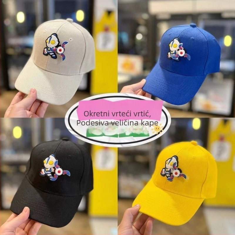 Duck Tongue Hat — Windproof i zaštita od sunca; Proljeće i jesen; Uzrasti 2–4, 4–6, 8–10, 10+; Materijal: pamuk-poliester