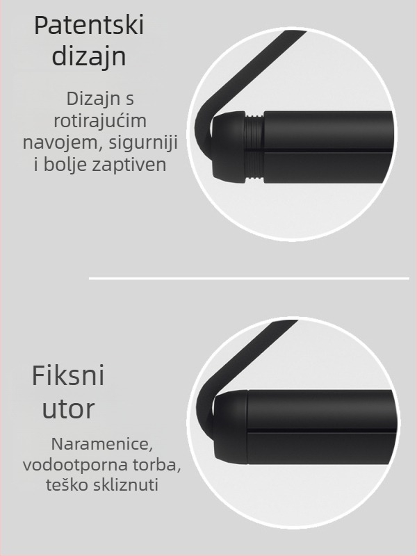 Vanjska vodootporna torbica za telefon sa zaštitom zaslona osjetljivog na dodir, ABS/TPU, kapacitet 7.2 L, prilagodljiv logotip