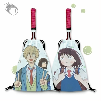 Torba za rakete za mlade i učenike, univerzalna za tenis i badminton, prijenosna, poliesterska