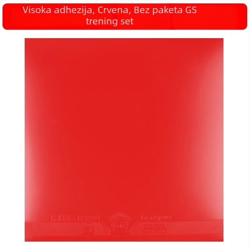 Guma za palicu za stolni tenis – Brand 729, Broj proizvoda GS Training Set, Tip gume: Anti-Rubber, Specifikacija: Single Piece, Primjena: Stolni tenis