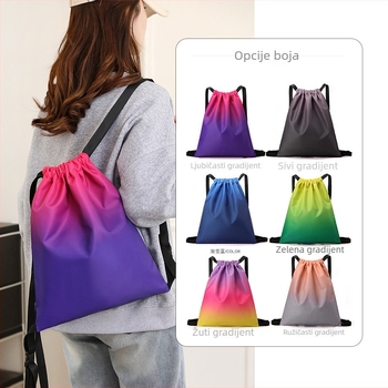 Sportski ruksak - Veliki kapacitet, Vodootporan, Prozračan, Nylon, Zatvaranje šnirem, Za aktivnosti na otvorenom