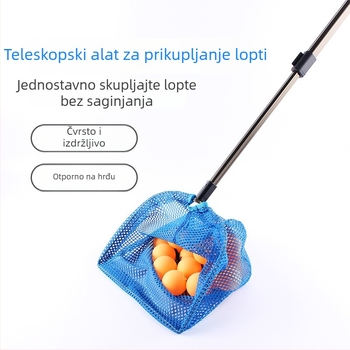 Stroj za skupljanje teniskih lopti za stolni tenis s teleskopskom mrežom — materijal: Drugi; marka: Druga; kategorija proizvoda: stroj za skupljanje lopti za stolni tenis; primjenjivi scenariji: Drugi