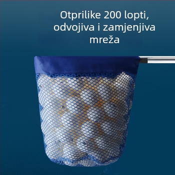 Stroj za skupljanje teniskih lopti za stolni tenis s teleskopskom mrežom — materijal: Drugi; marka: Druga; kategorija proizvoda: stroj za skupljanje lopti za stolni tenis; primjenjivi scenariji: Drugi