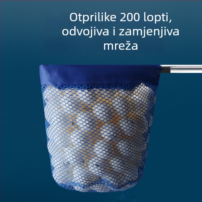 Stroj za skupljanje teniskih lopti za stolni tenis s teleskopskom mrežom — materijal: Drugi; marka: Druga; kategorija proizvoda: stroj za skupljanje lopti za stolni tenis; primjenjivi scenariji: Drugi