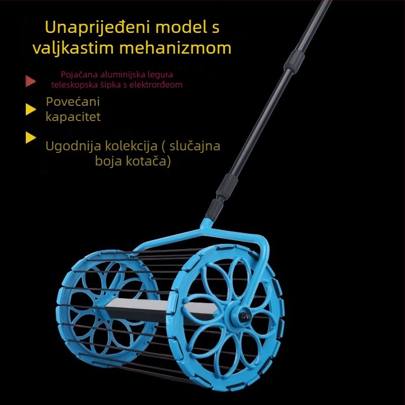 Stroj za skupljanje teniskih lopti za stolni tenis s teleskopskom mrežom — materijal: Drugi; marka: Druga; kategorija proizvoda: stroj za skupljanje lopti za stolni tenis; primjenjivi scenariji: Drugi