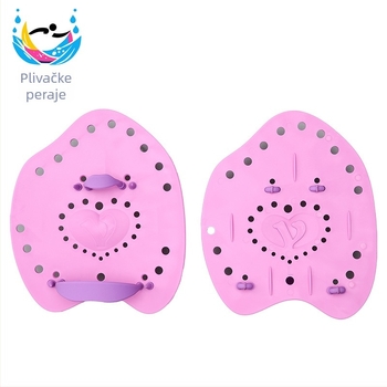 Ručni plivački paddel s mrežastom membranom – materijal PP + silikonski gel, Swim bick marka, prilagodba dostupna, ovlaštena privatna marka, za odrasle