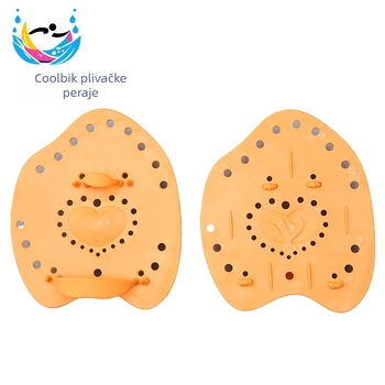 Ručni plivački paddel s mrežastom membranom – materijal PP + silikonski gel, Swim bick marka, prilagodba dostupna, ovlaštena privatna marka, za odrasle