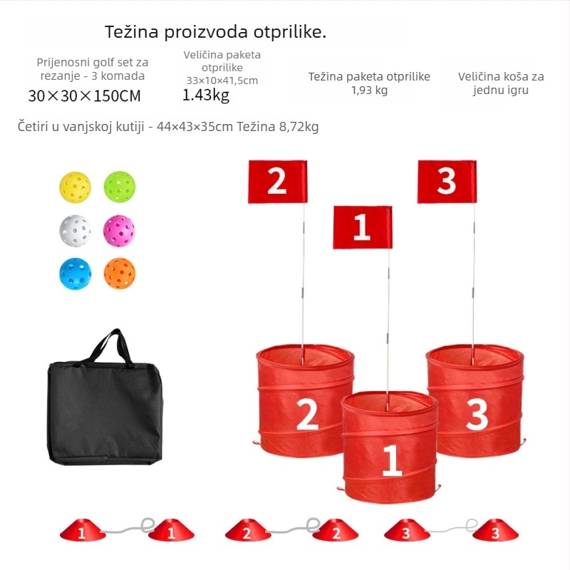 PGK futrola za golf putter – višesmjerni materijali (plastika, polyester, platno), tisak logotipa, prilagodba dostupna, licencirana privatna marka