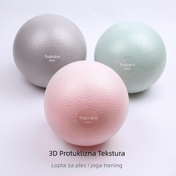 Pilates joga lopta s protukliznom teksturom za trening jezgre mišića — PVC, 150 g, Trainbo