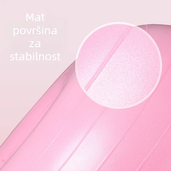 Joga lopta u obliku krofne – otporna na probijanje, za trudnice i nakon poroda, trening jezgre i ravnoteža – PVC, 900 g, napuhavajuća