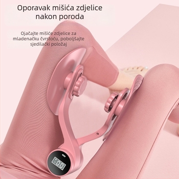 Joga pojas za istezanje — trening nogu i zdjelice; ABS materijal; marka To the best; joga pomagala