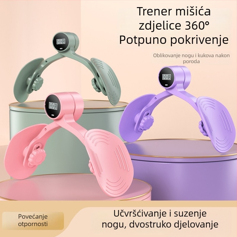 Joga pojas za istezanje — trening nogu i zdjelice; ABS materijal; marka To the best; joga pomagala