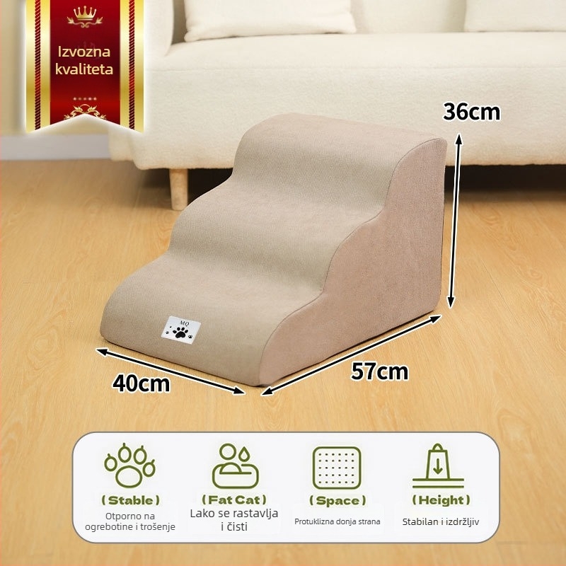 Tip proizvoda: Stepenice za pseću krevet; Značajka: stepenice za penjanje; Marka: Alliance Kai; Porijeklo: Jiangsu; Materijal: Drugo