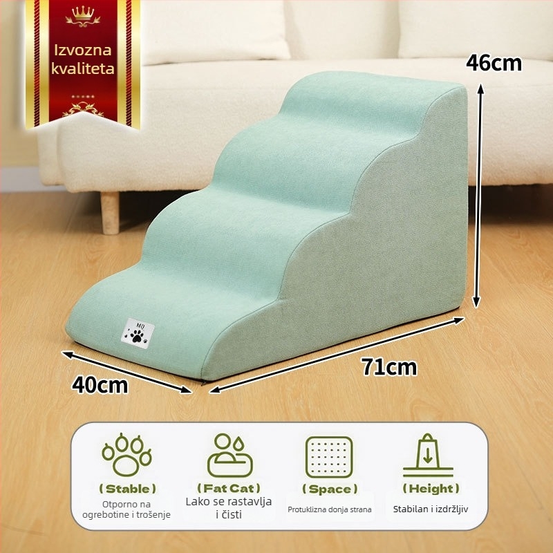 Tip proizvoda: Stepenice za pseću krevet; Značajka: stepenice za penjanje; Marka: Alliance Kai; Porijeklo: Jiangsu; Materijal: Drugo