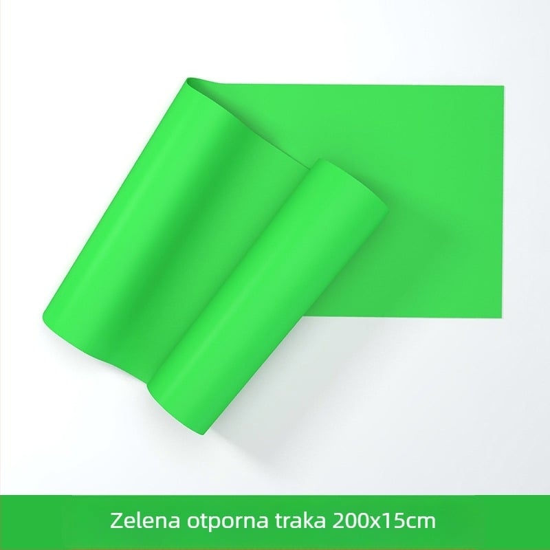 Joga traka za napetost za trening bokova – protuklizni latex remen, istezanje leđa i ramena, model JSQC05