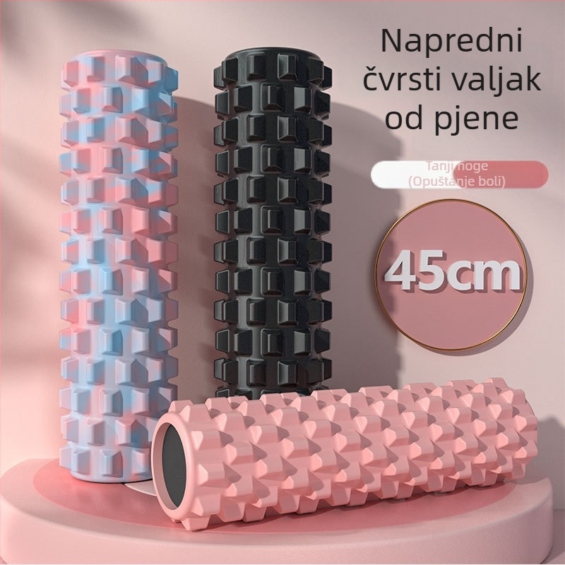EVA pjena valjak za opuštanje mišića, fascijalni masažni valjak i štapić za noge za fitness i jogu