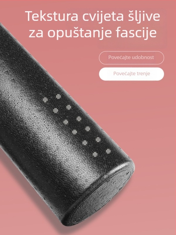 Pjena valjak – cilindrični fitness dodatak za opuštanje mišića, toniranje nogu i joga istezanje