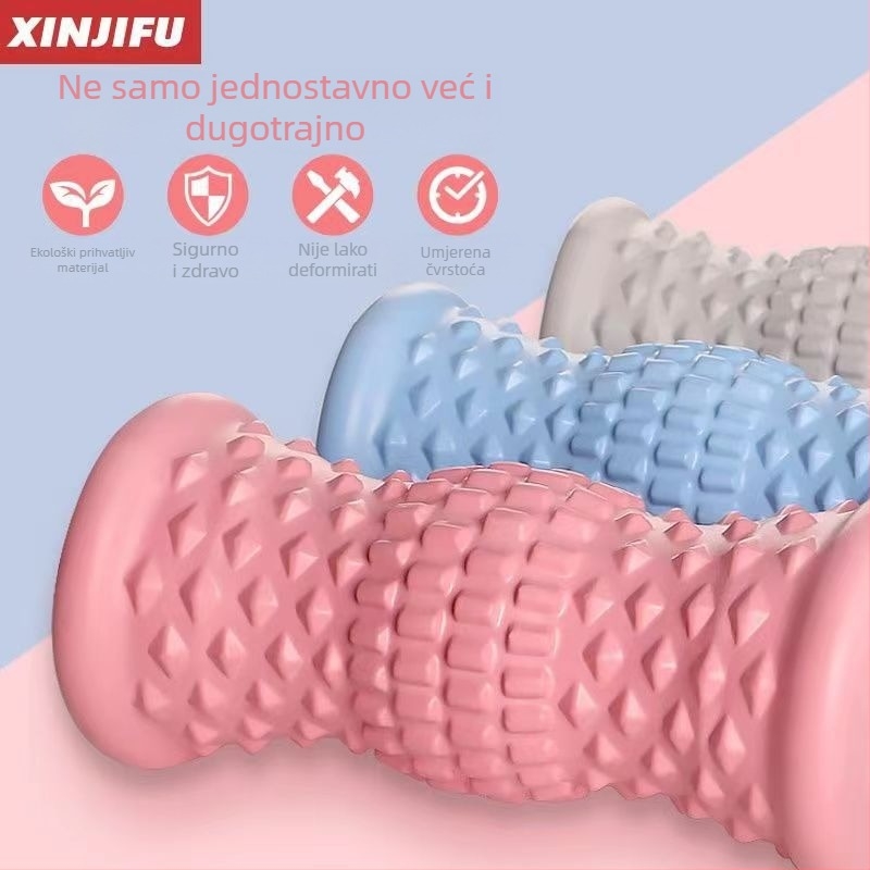 Xinjifu masažni kolut za stopala za jogu — oprema za jogu, prikladna za fitness opremu i zdravstvenu masažu