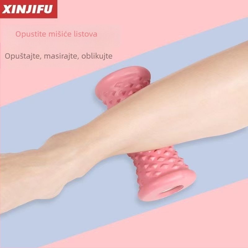 Xinjifu masažni kolut za stopala za jogu — oprema za jogu, prikladna za fitness opremu i zdravstvenu masažu
