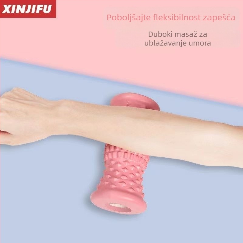 Xinjifu masažni kolut za stopala za jogu — oprema za jogu, prikladna za fitness opremu i zdravstvenu masažu