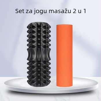 Dvofunkcijski joga valjak od pjene za istezanje leđa – Otvorena leđa, Čvrst pjenasti osovinski; Materijal: Drugo; Marka: Drugo
