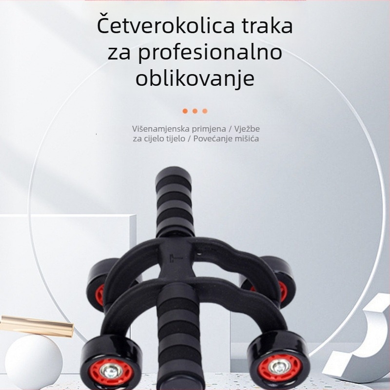 Inteligentno protuklizno kolutić za trbušne vježbe — unutarnja uporaba, jednoj колон roller za mršavljenje trbuha i struka, tih rad